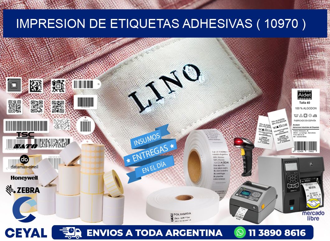 IMPRESION DE ETIQUETAS ADHESIVAS ( 10970 )