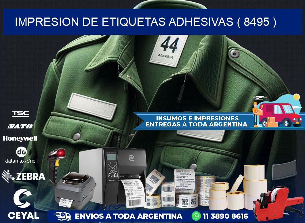 IMPRESION DE ETIQUETAS ADHESIVAS ( 8495 )