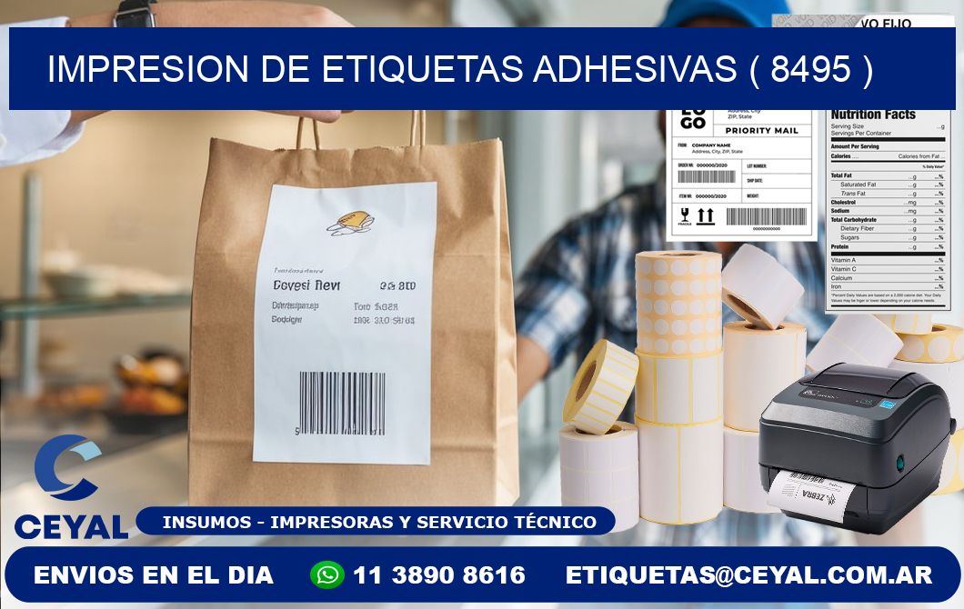 IMPRESION DE ETIQUETAS ADHESIVAS ( 8495 )