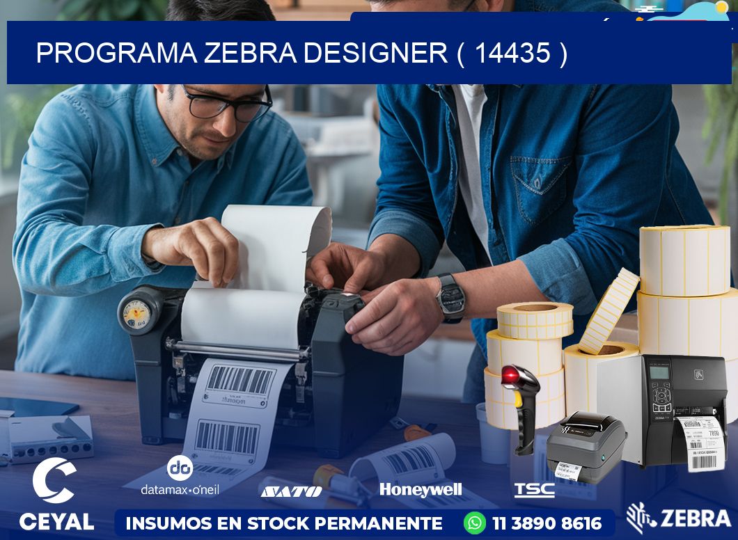 PROGRAMA ZEBRA DESIGNER ( 14435 )