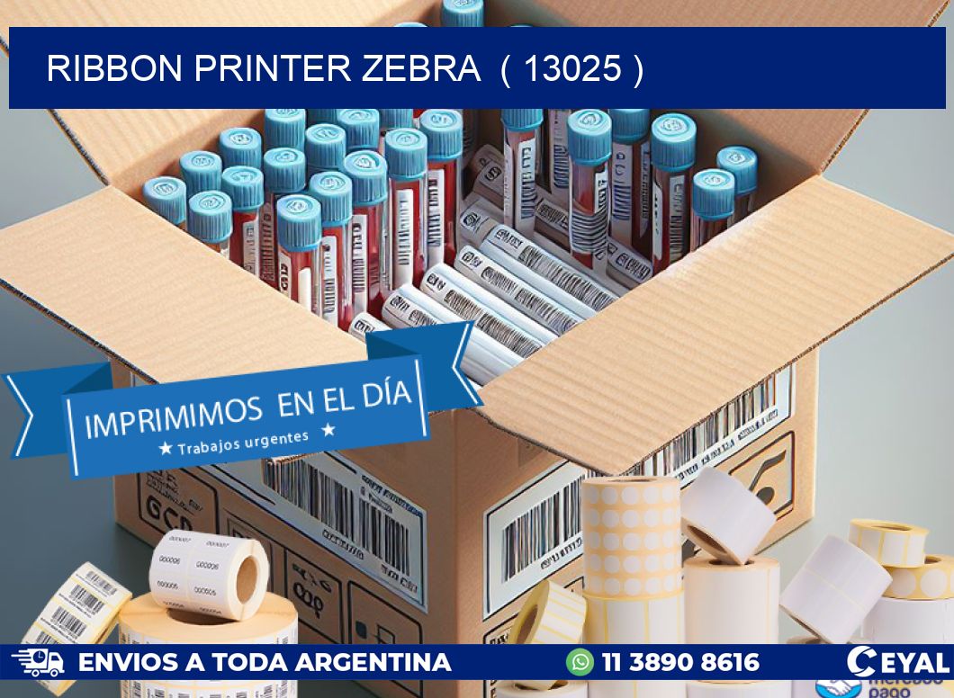RIBBON PRINTER ZEBRA  ( 13025 )