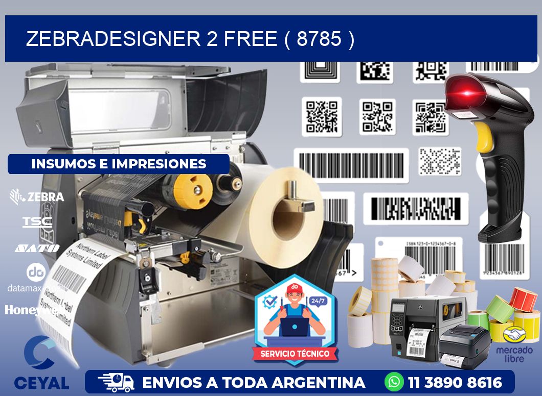 ZEBRADESIGNER 2 FREE ( 8785 )