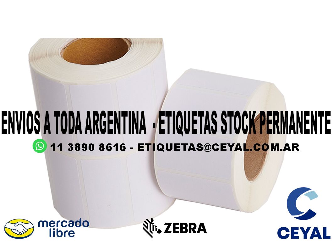 1000 ETIQUETAS RIBBON 88 x 73