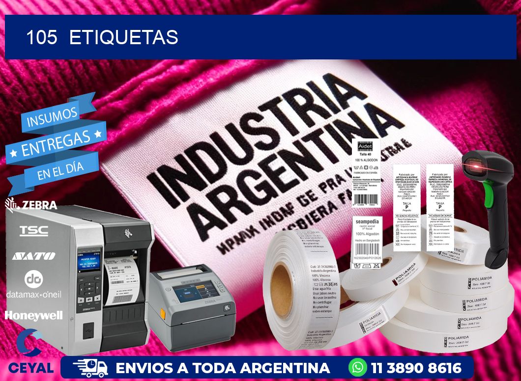 105  ETIQUETAS