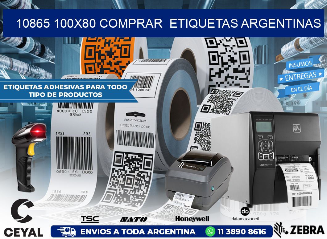 10865 100X80 COMPRAR  ETIQUETAS ARGENTINAS