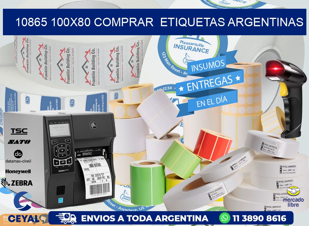 10865 100X80 COMPRAR  ETIQUETAS ARGENTINAS