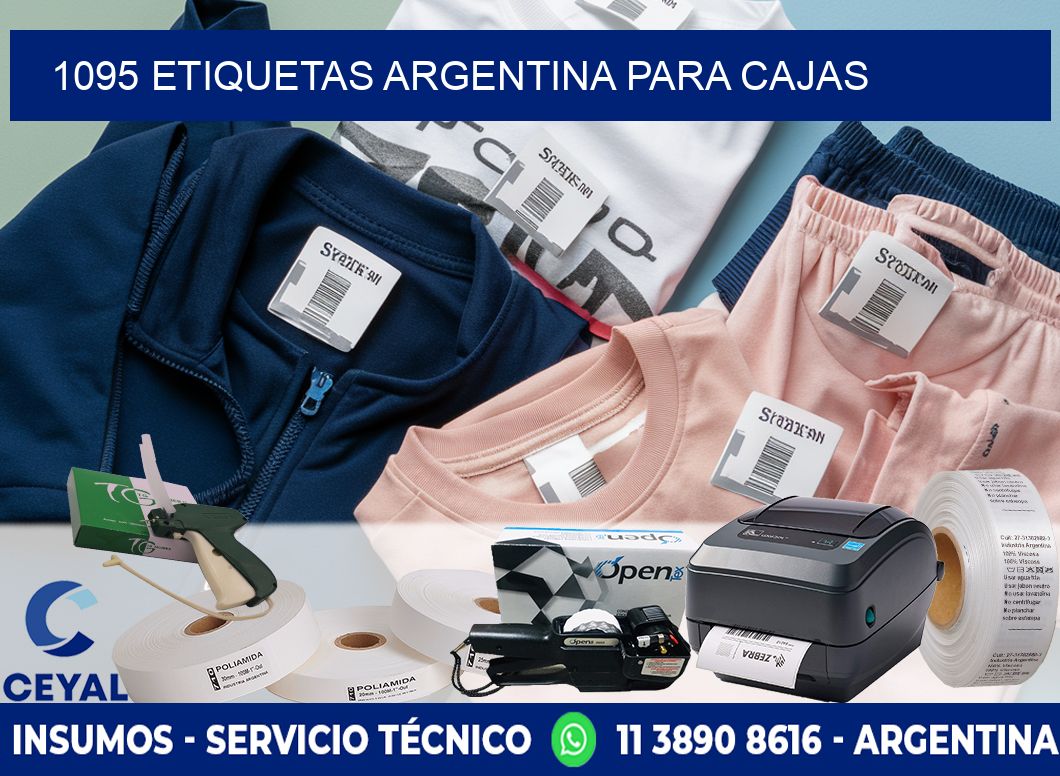 1095 ETIQUETAS ARGENTINA PARA CAJAS