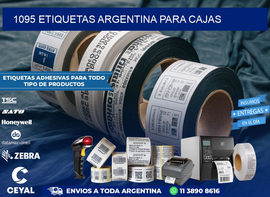 1095 ETIQUETAS ARGENTINA PARA CAJAS