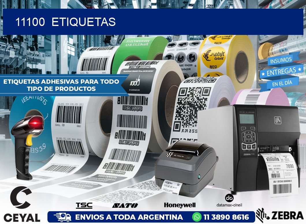 11100  ETIQUETAS