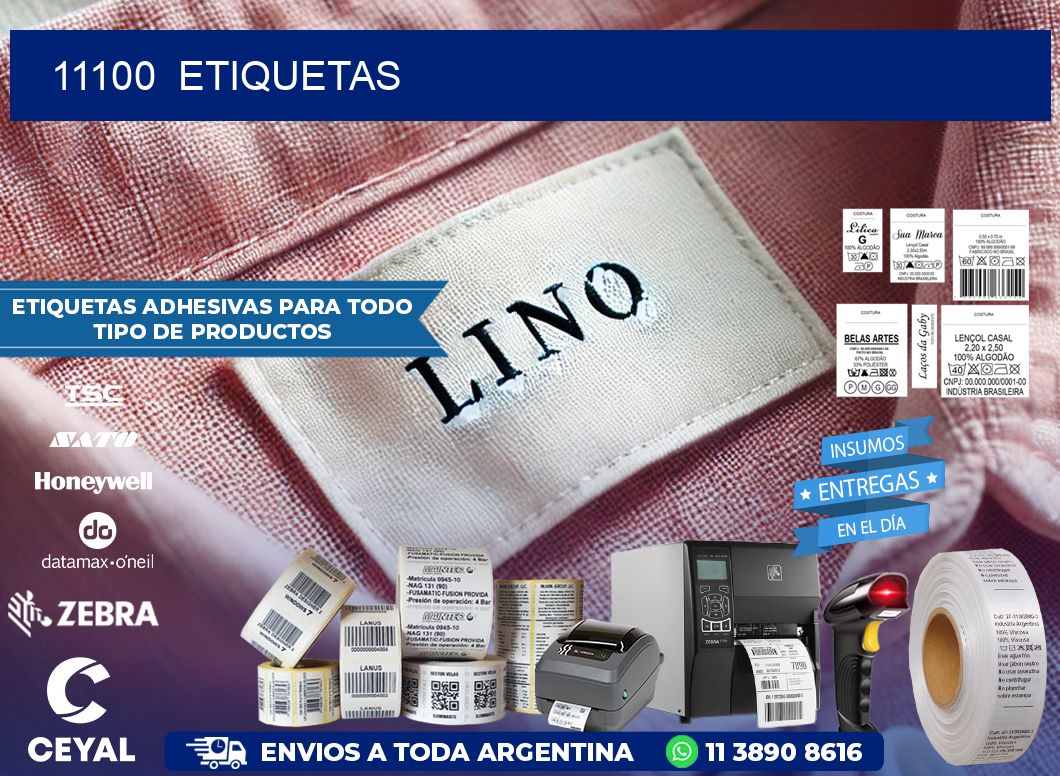 11100  ETIQUETAS