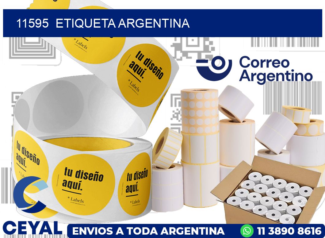 11595  ETIQUETA ARGENTINA