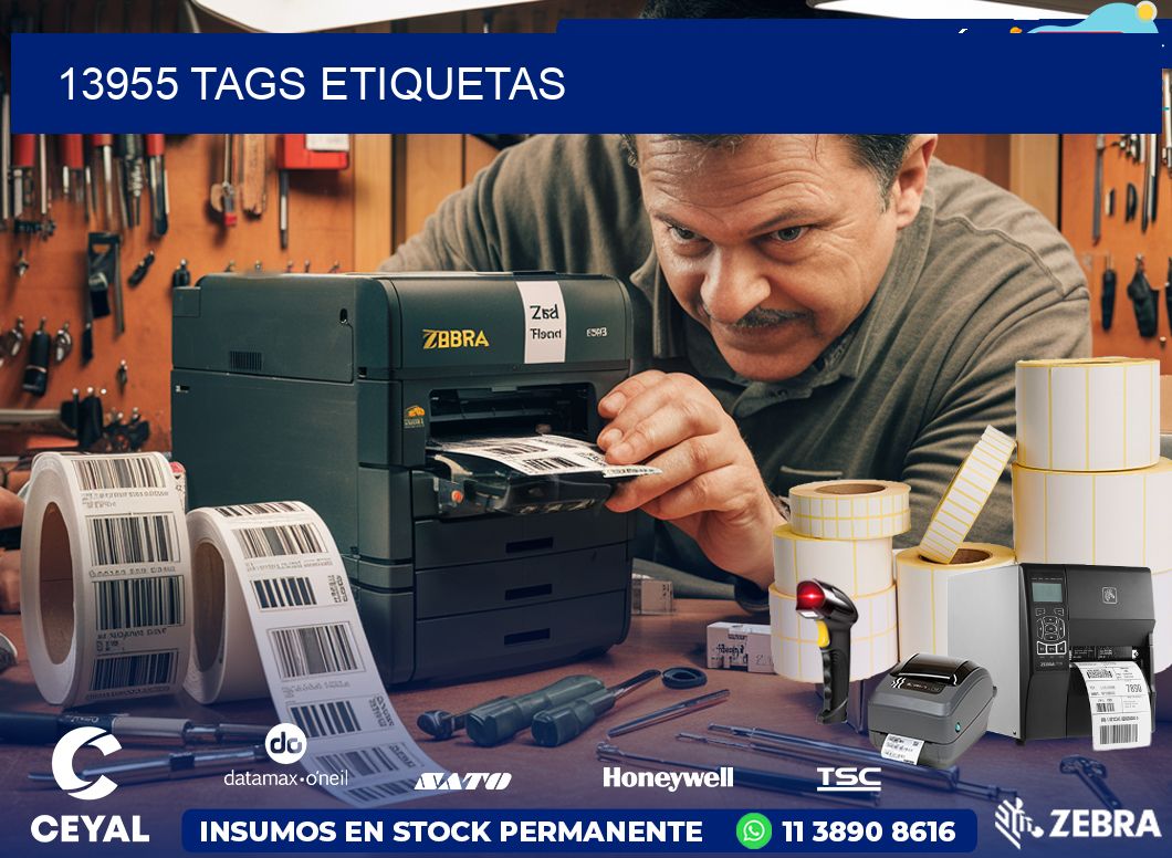 13955 TAGS ETIQUETAS