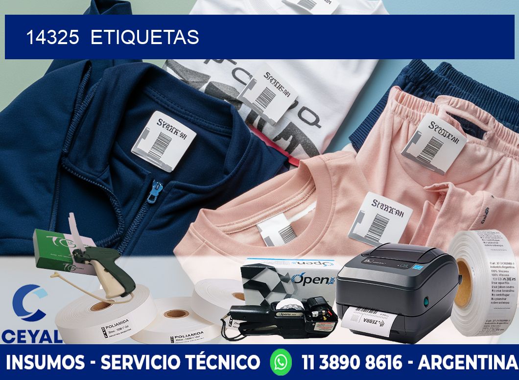 14325  ETIQUETAS