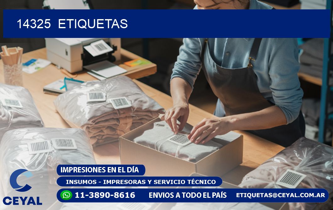 14325  ETIQUETAS