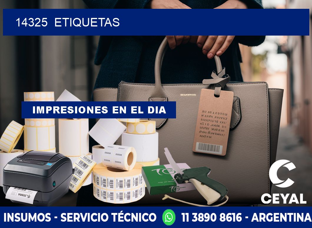 14325  ETIQUETAS