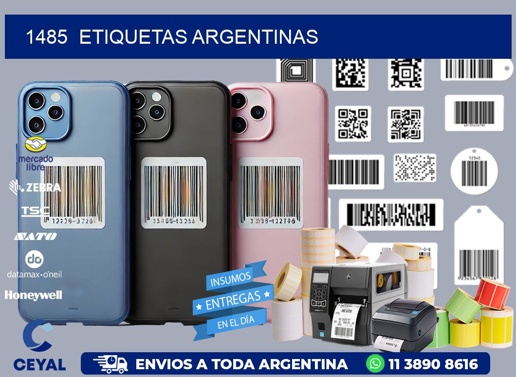 1485  ETIQUETAS ARGENTINAS