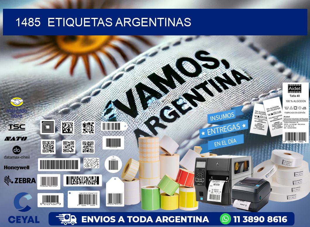 1485  ETIQUETAS ARGENTINAS