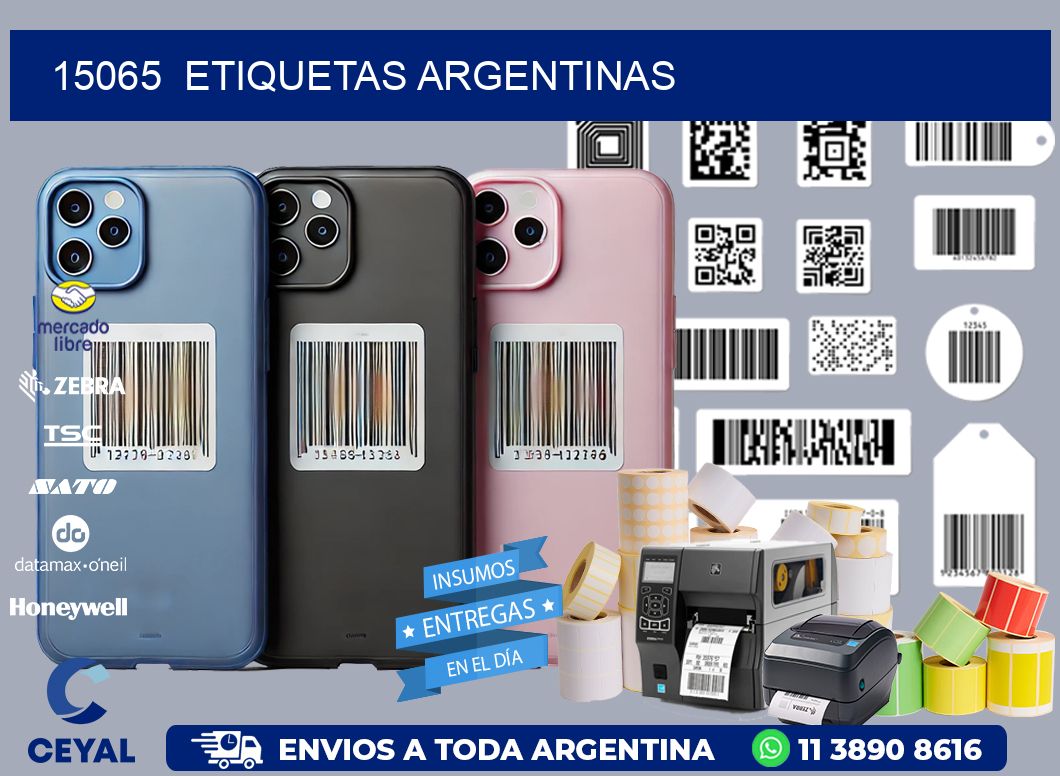 15065  ETIQUETAS ARGENTINAS
