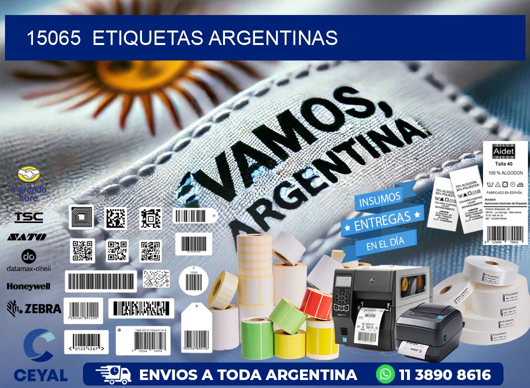 15065  ETIQUETAS ARGENTINAS