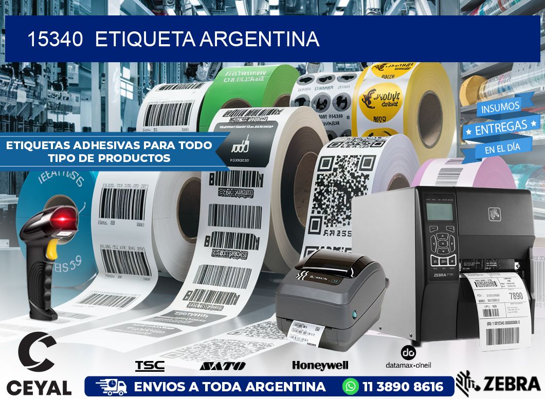 15340  ETIQUETA ARGENTINA