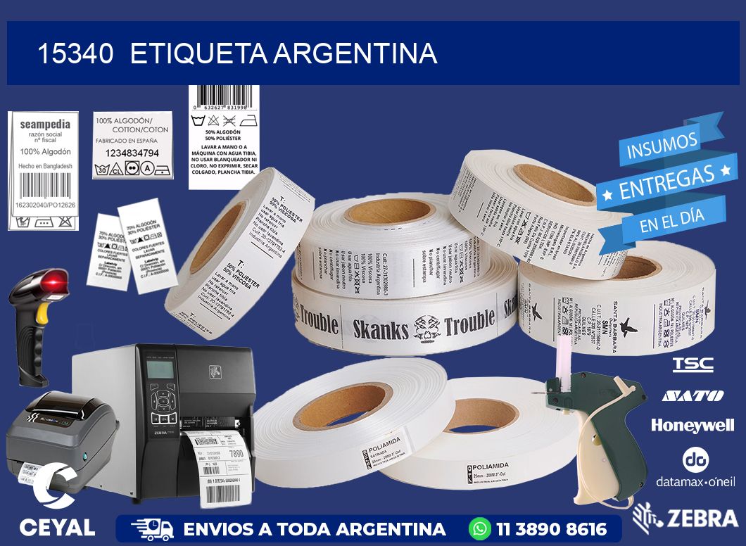 15340  ETIQUETA ARGENTINA