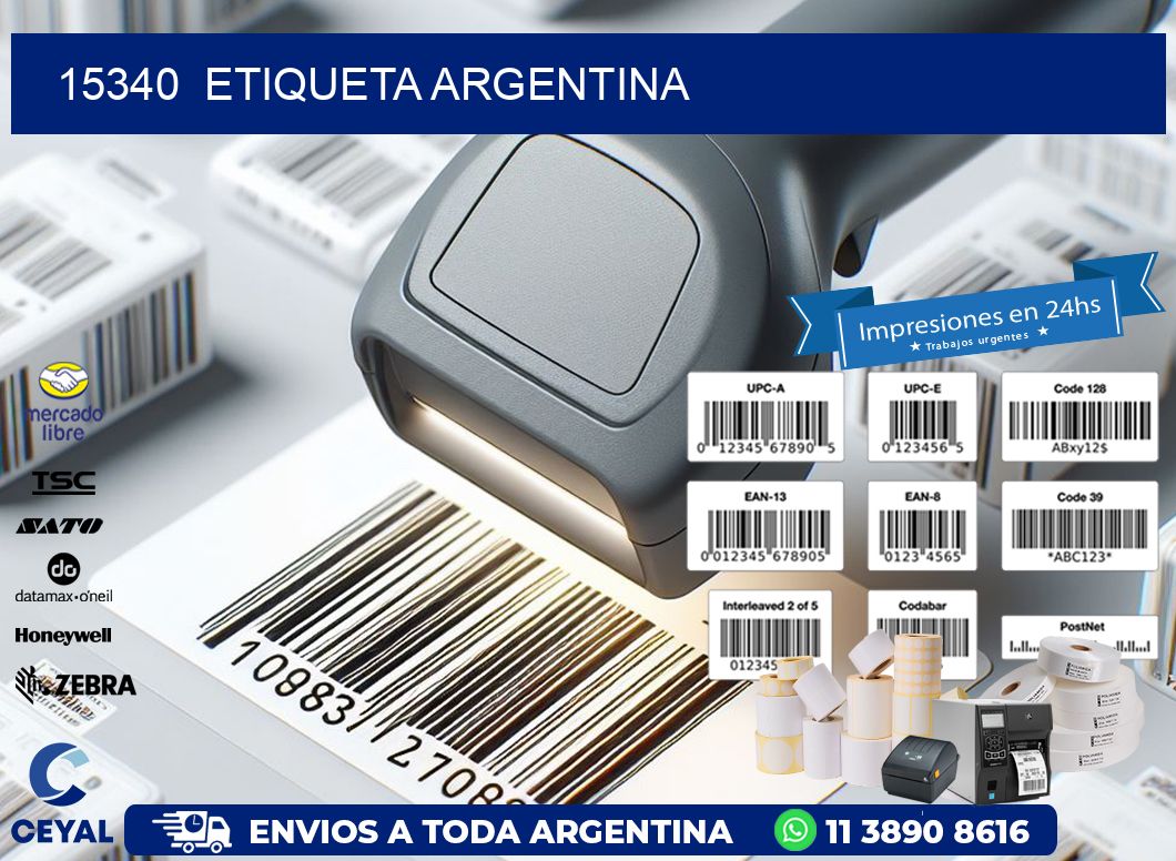 15340  ETIQUETA ARGENTINA