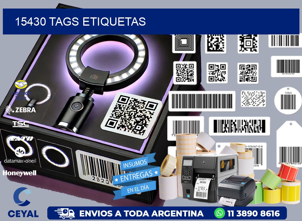 15430 TAGS ETIQUETAS