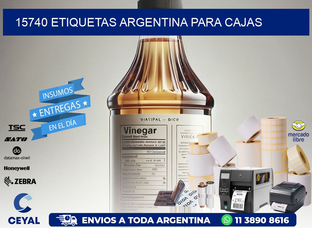 15740 ETIQUETAS ARGENTINA PARA CAJAS