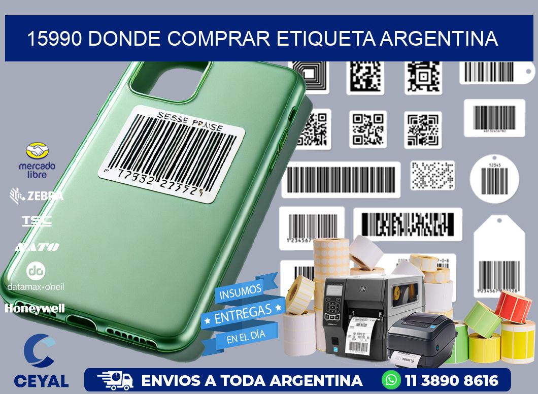 15990 DONDE COMPRAR ETIQUETA ARGENTINA