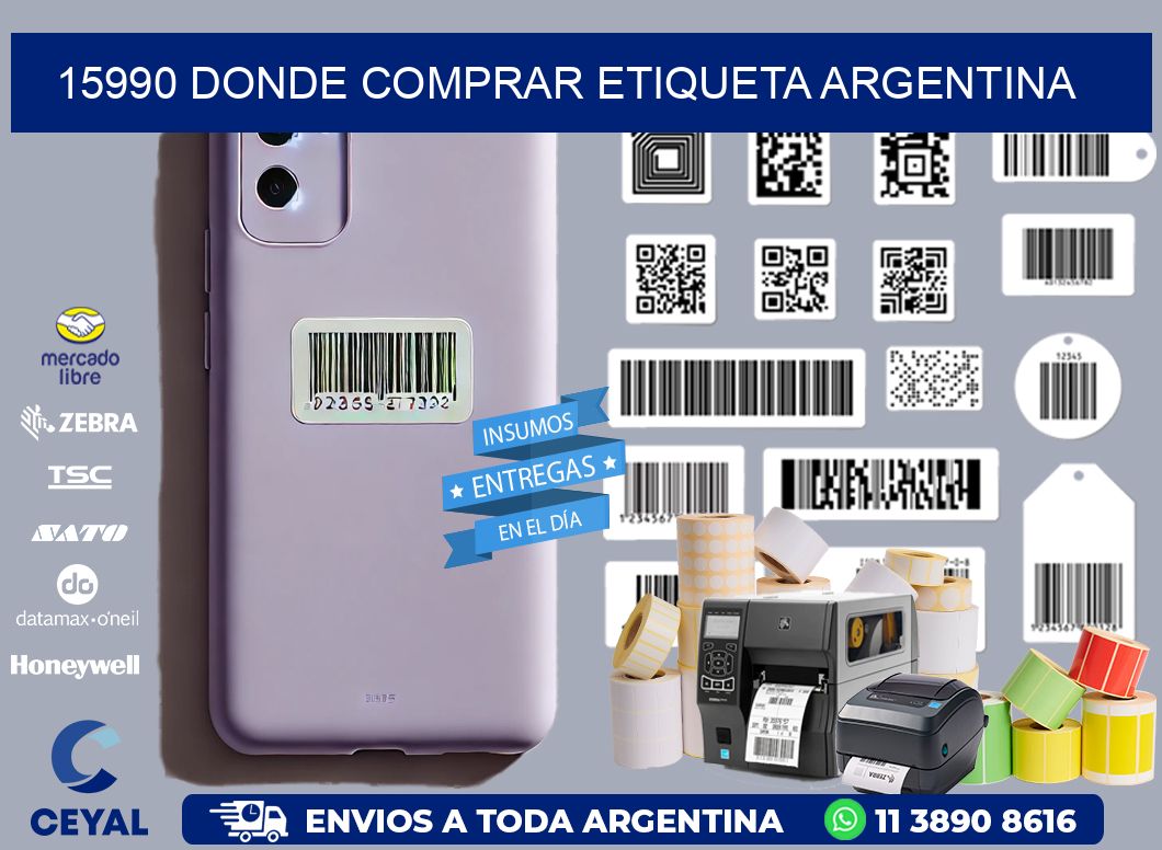 15990 DONDE COMPRAR ETIQUETA ARGENTINA