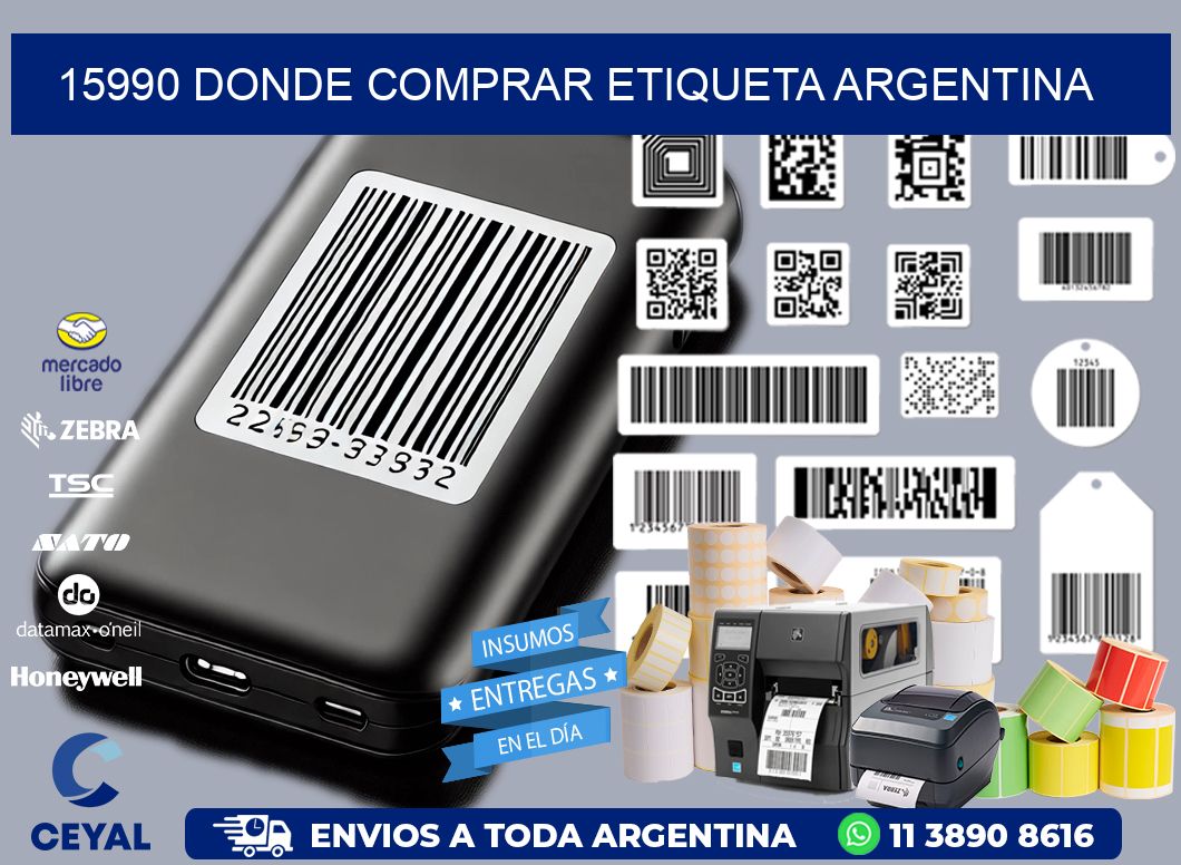 15990 DONDE COMPRAR ETIQUETA ARGENTINA