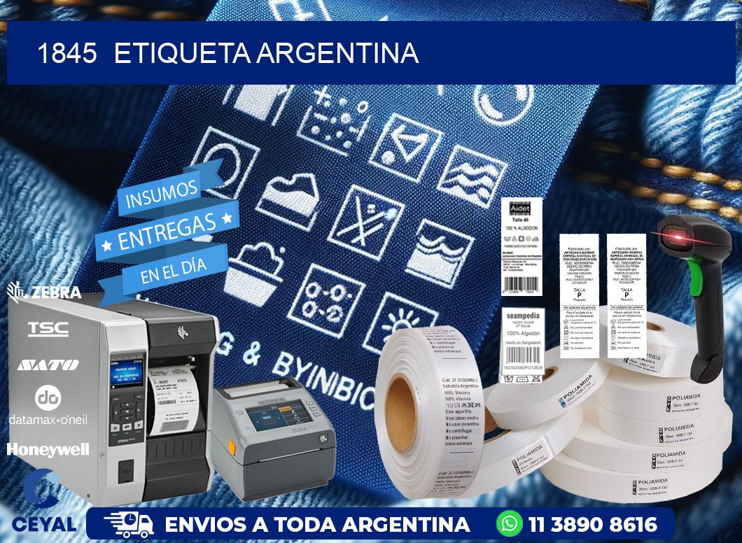 1845  ETIQUETA ARGENTINA