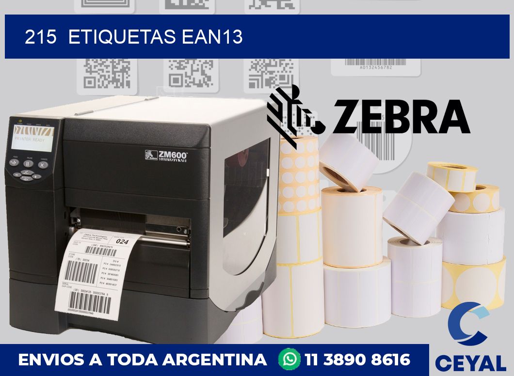 215  ETIQUETAS EAN13