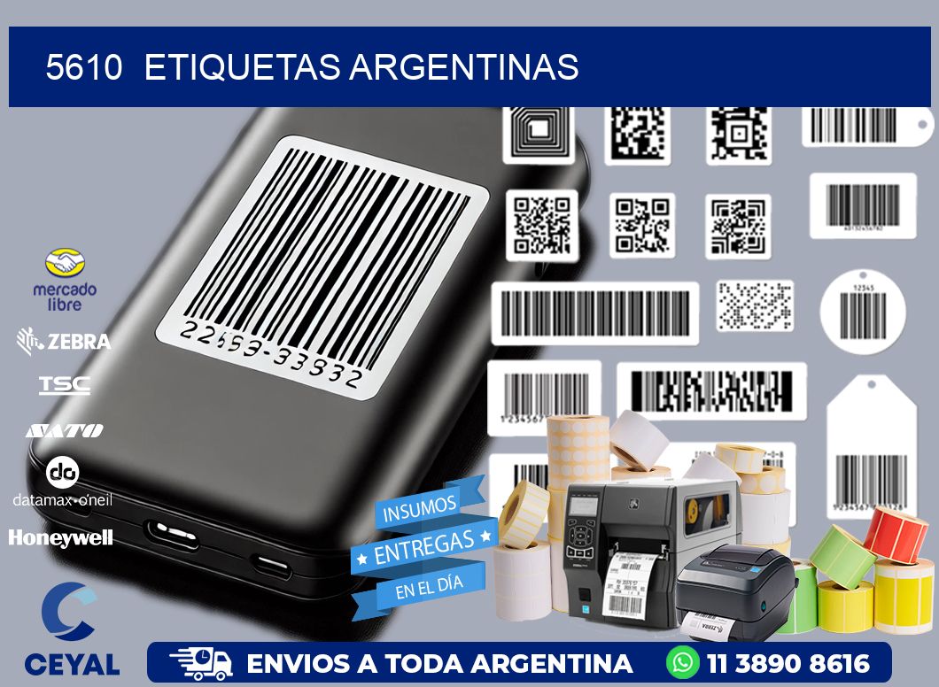 5610  ETIQUETAS ARGENTINAS