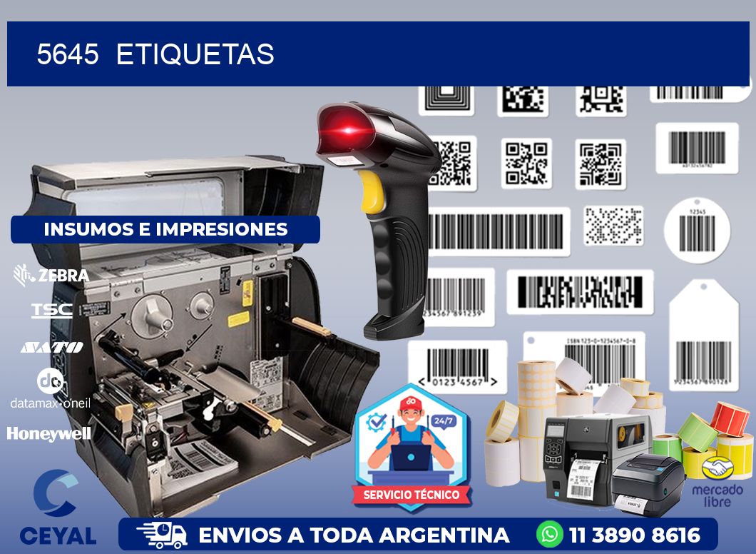 5645  ETIQUETAS