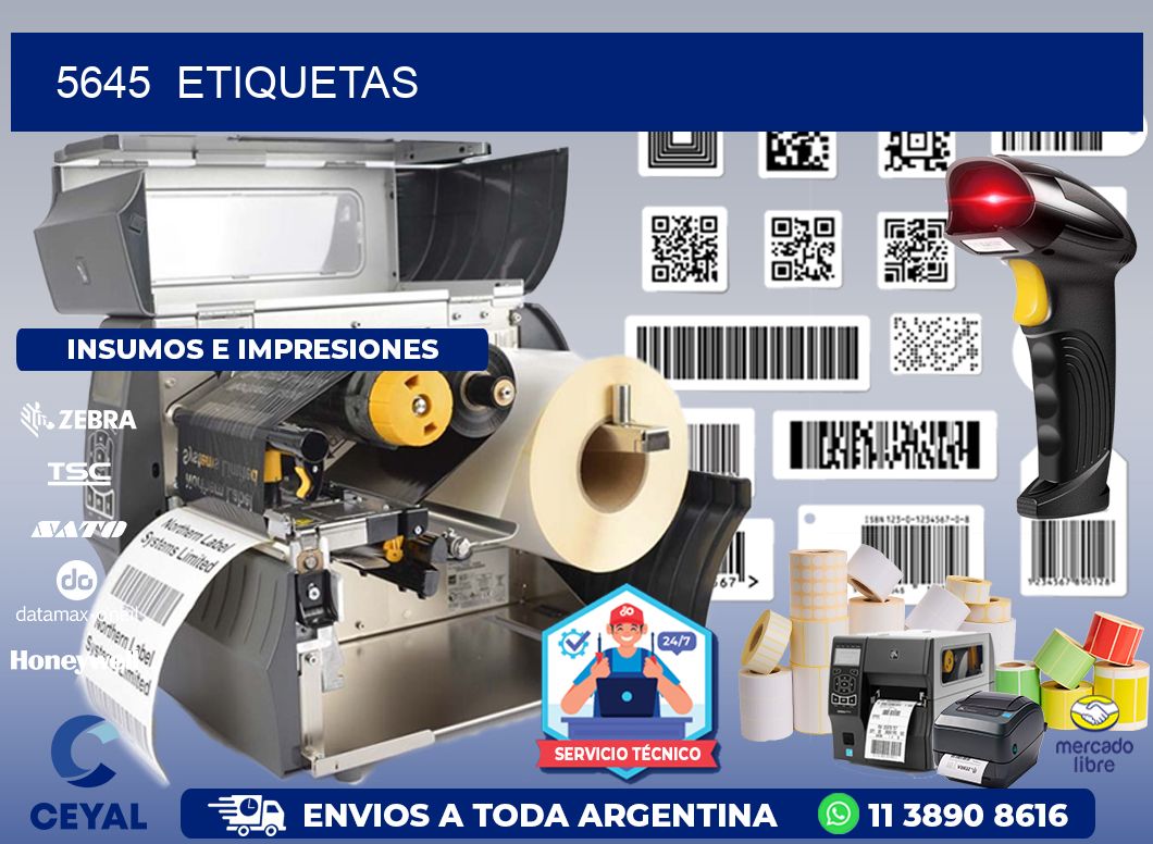 5645  ETIQUETAS