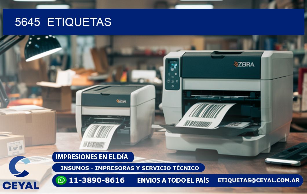 5645  ETIQUETAS