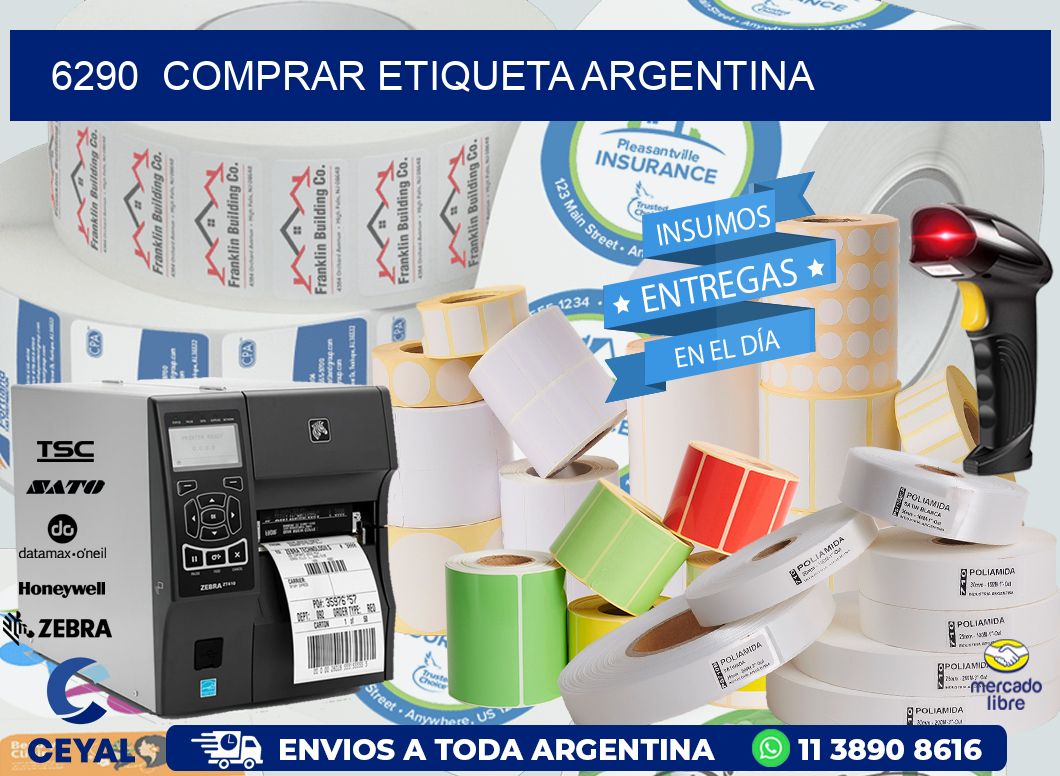 6290  COMPRAR ETIQUETA ARGENTINA