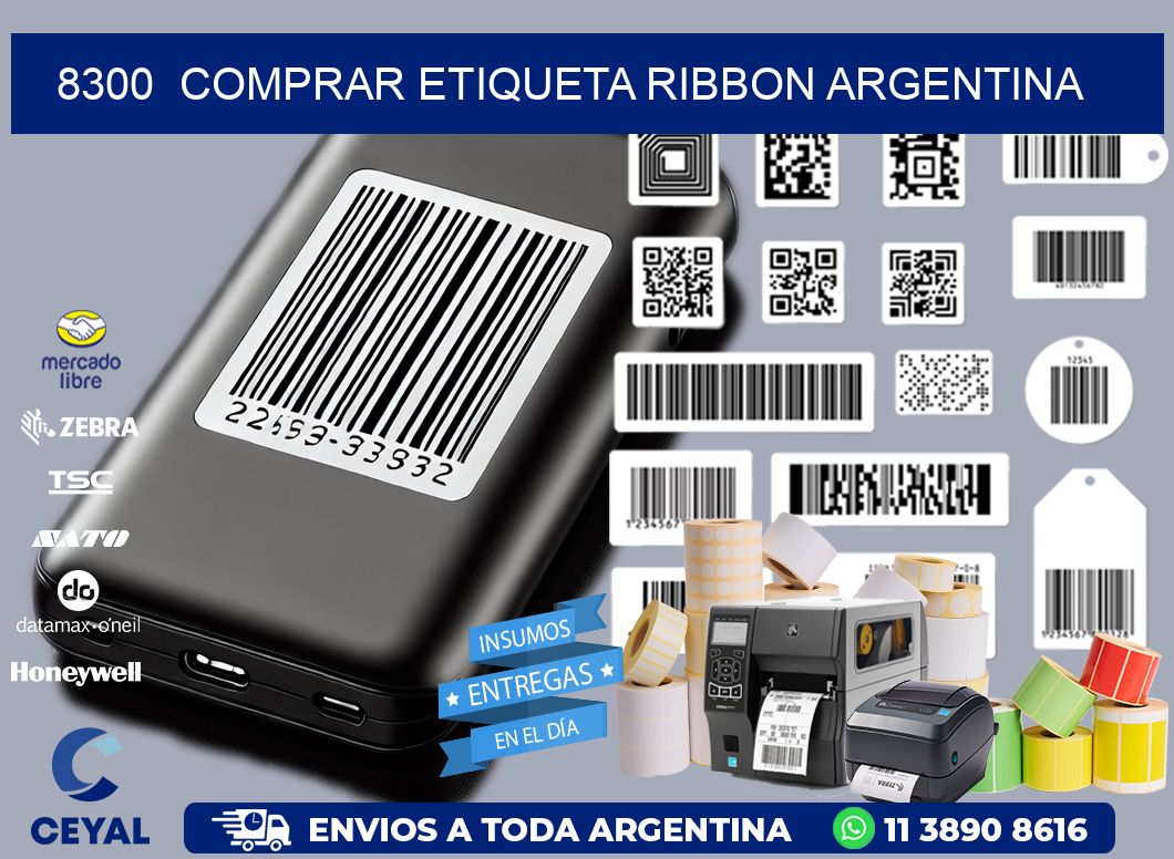 8300  COMPRAR ETIQUETA RIBBON ARGENTINA