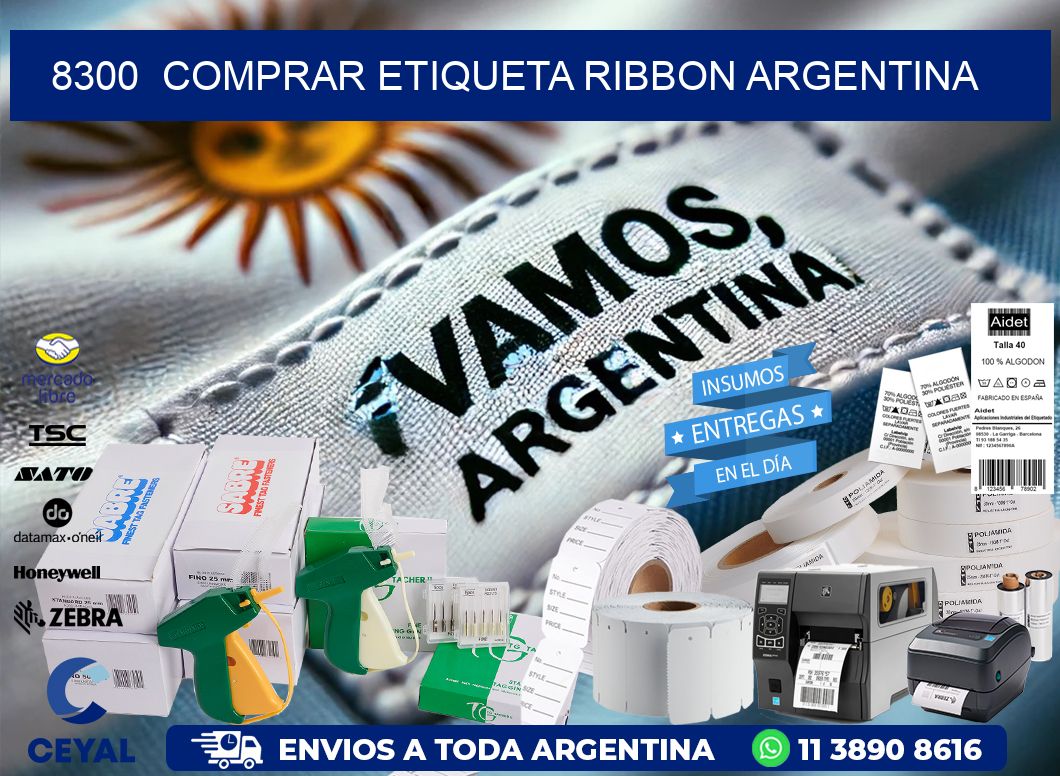 8300  COMPRAR ETIQUETA RIBBON ARGENTINA