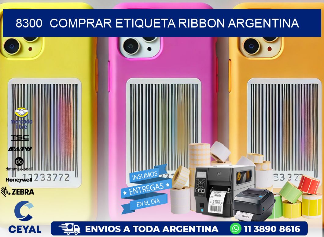 8300  COMPRAR ETIQUETA RIBBON ARGENTINA