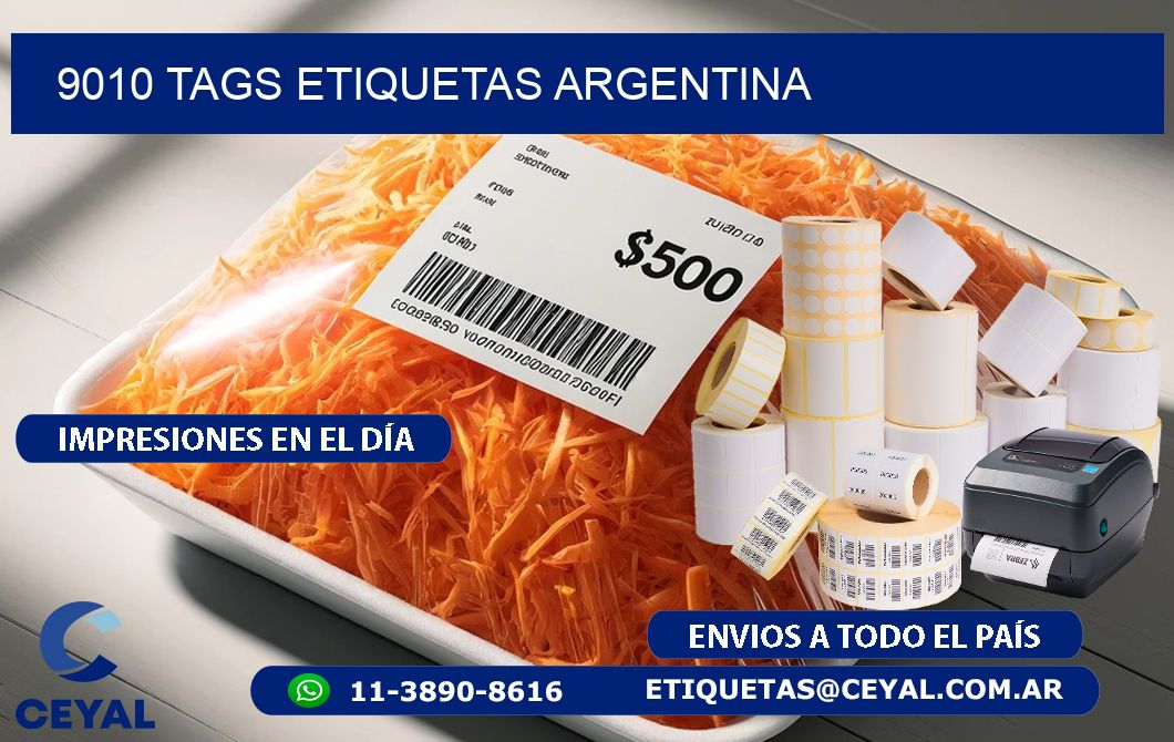 9010 TAGS ETIQUETAS ARGENTINA