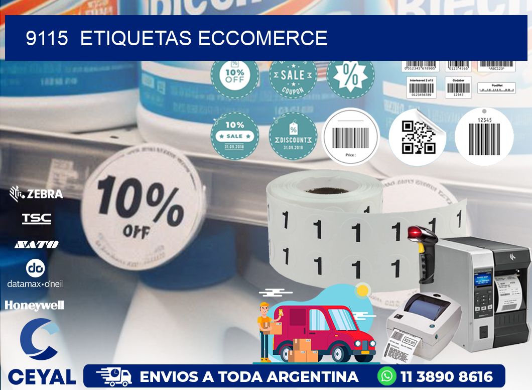 9115  ETIQUETAS ECCOMERCE