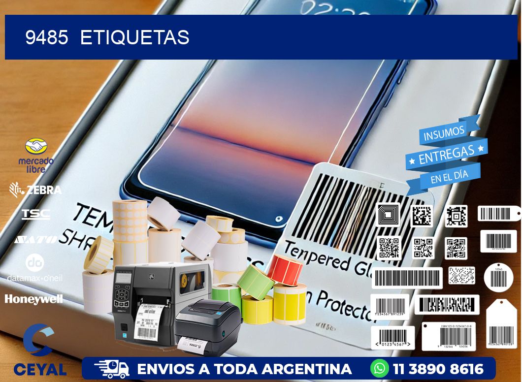 9485  ETIQUETAS