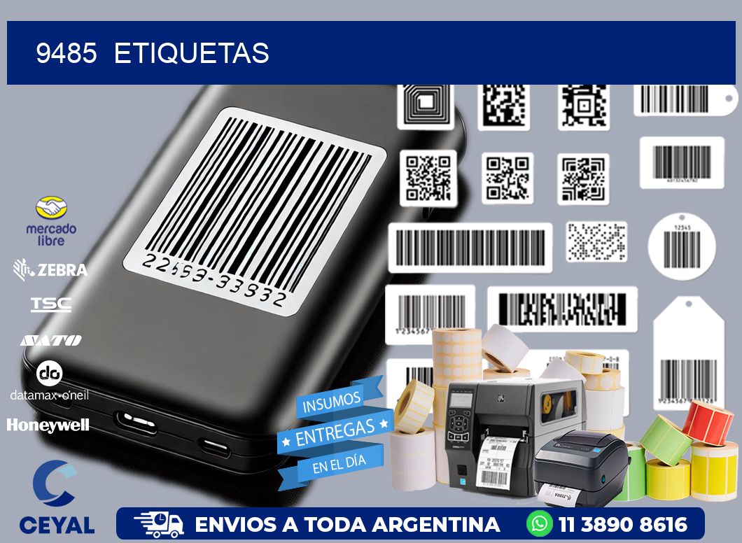 9485  ETIQUETAS