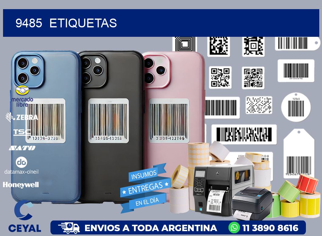 9485  ETIQUETAS