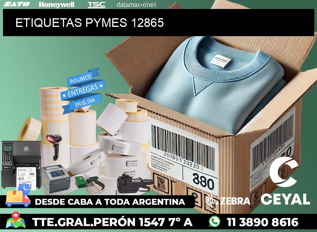 ETIQUETAS PYMES 12865