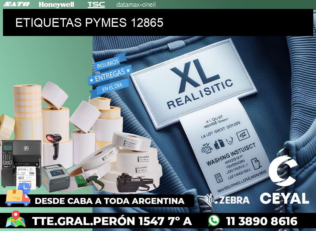 ETIQUETAS PYMES 12865