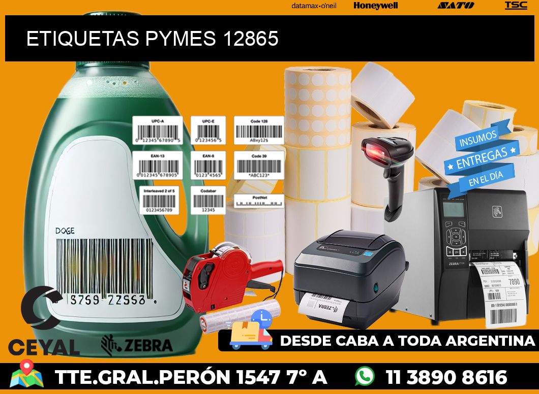 ETIQUETAS PYMES 12865