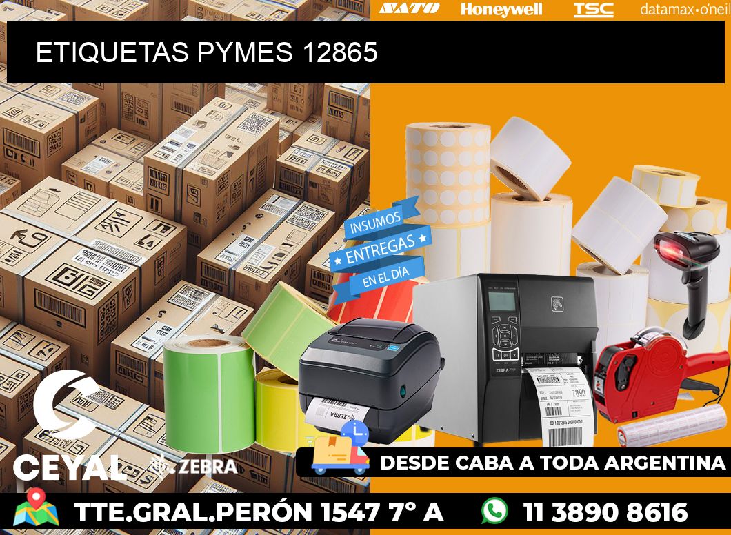 ETIQUETAS PYMES 12865